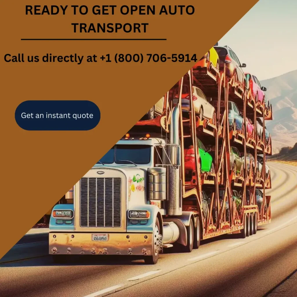 Ready to get Open auto transport or open car shipping or open car transport services with AG Car Shipping - Call us direct at +1 (800) 706-5914 or get an instant free car shipping quote now