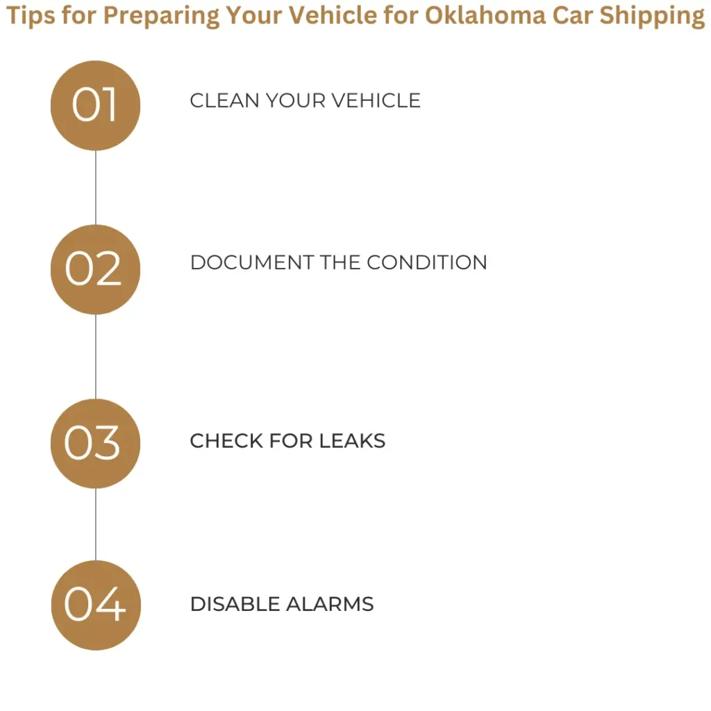 Tips for Preparing Your Vehicle for Oklahoma Car Shipping