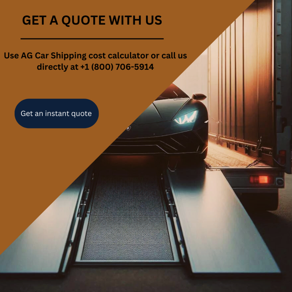 Ready for shipping a car across country with AG Car Shipping - Get an free intant car shipping quote now or call us directly at +1 (800) 706-5914