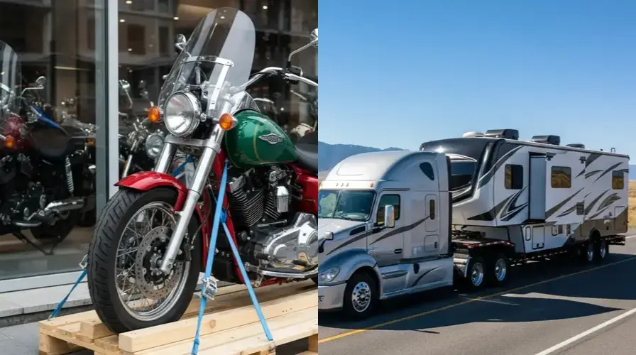 4. Motorcycle and RV Shipping - New York to Iowa Car Shipping Services Overview