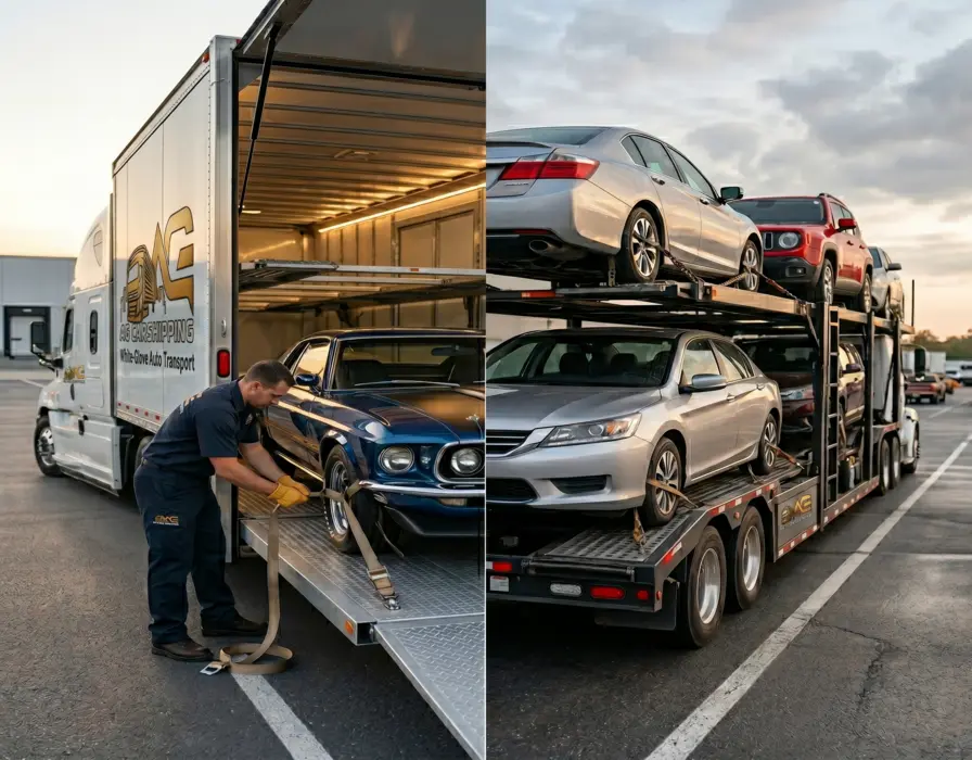 Do I Need Enclosed Car Transport (Open vs. Enclosed) - Enclosed Car Shipping