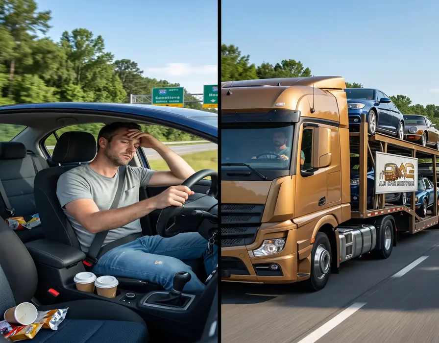 Driving vs. Shipping Is It Better to Ship Your Car or Drive - Ship Car to Another State
