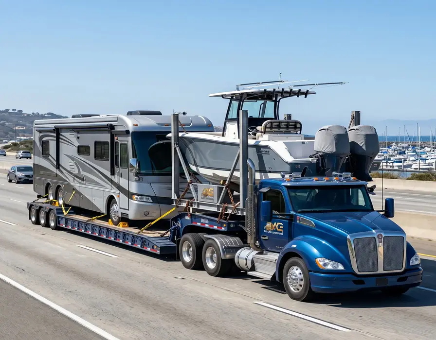 Specialized RV Transport & Boat Shipping Solutions - Oversized Vehicle Transport